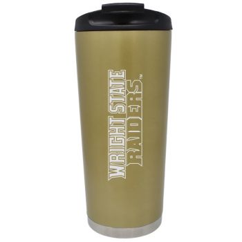 16 oz Vacuum Insulated Tumbler with Lid - Wright State Raiders
