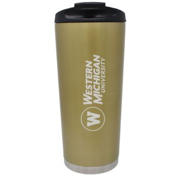 16 oz Vacuum Insulated Tumbler with Lid - Western Michigan Broncos