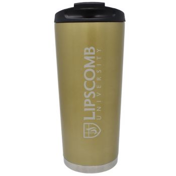 16 oz Vacuum Insulated Tumbler with Lid - Lipscomb Bison