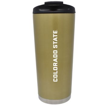 16 oz Vacuum Insulated Tumbler with Lid - Colorado State Rams