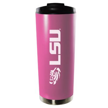 16 oz Vacuum Insulated Tumbler with Lid - LSU Tigers
