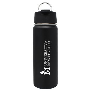 20 oz Vacuum Insulated Tumbler with Handle  - Montevallo Falcons