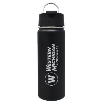 20 oz Vacuum Insulated Tumbler with Handle  - Western Michigan Broncos