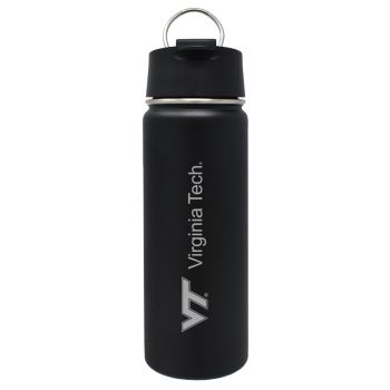 20 oz Vacuum Insulated Tumbler with Handle  - Virginia Tech Hokies