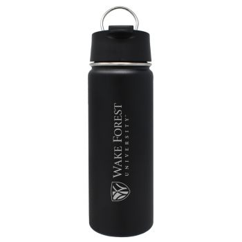 20 oz Vacuum Insulated Tumbler with Handle  - Wake Forest Demon Deacons