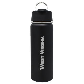 20 oz Vacuum Insulated Tumbler with Handle  - West Virginia Mountaineers