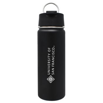 20 oz Vacuum Insulated Tumbler with Handle  - San Francisco Dons