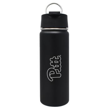 20 oz Vacuum Insulated Tumbler with Handle  - Pittsburgh Panthers