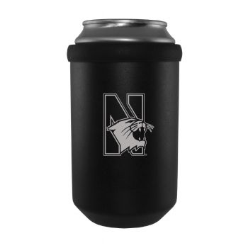 Stainless Steel Can Cooler - Northwestern Wildcats