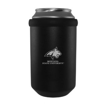 Stainless Steel Can Cooler - Montana State Bobcats