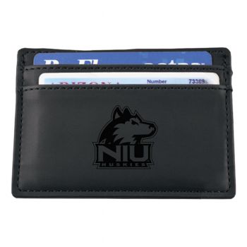 Slim Wallet with Money Clip - NIU Huskies